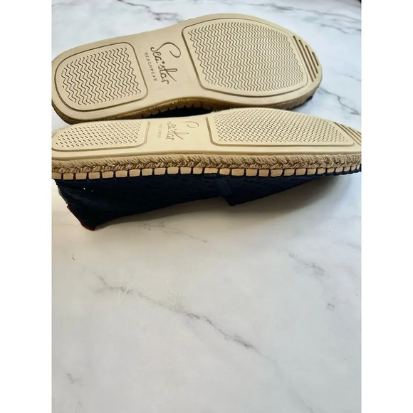 Sea Star Shoe Women Size 6 Espadrilles Cap Toe Mesh Casual Slip On Resort Cruise - Picture 8 of 10